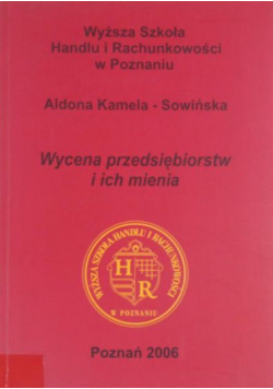 Wycena przedsiębiorstw i ich mienia w warunkach inflacji