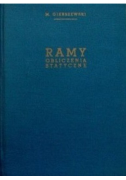 Ramy Obliczenia statyczne