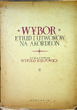 Wybór etiud na akordeon