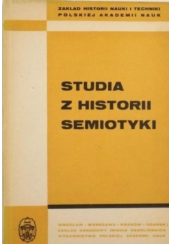 Studia z historii semiotyki