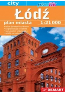 Plan miasta Łódź 1:21000