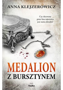 Medalion z bursztynem