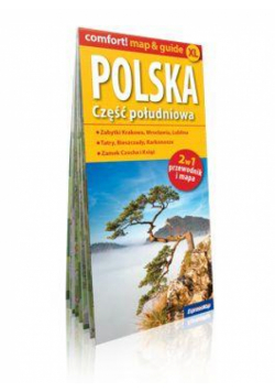 Comfort!map&guide XL Polska. Część południowa 2w1