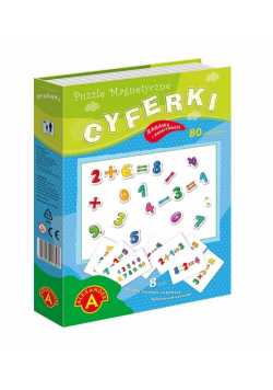 Puzzle magnetyczne - Cyferki ALEX