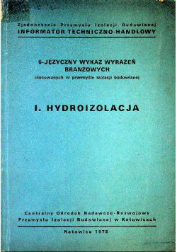 Hydroizlolacja
