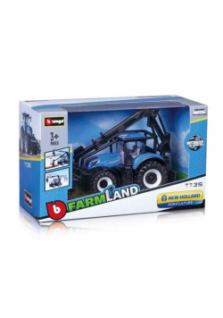 New Holland T7 315 z ładowarką kłód BBURAGO
