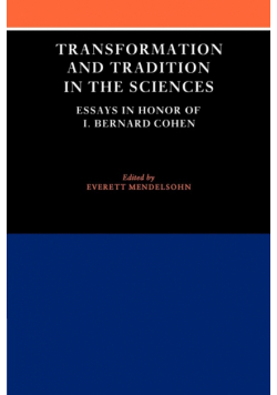 Transformation and Tradition in the Sciences