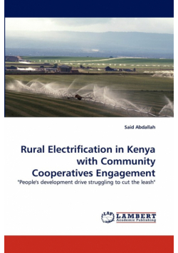 Rural Electrification in Kenya with Community Cooperatives Engagement