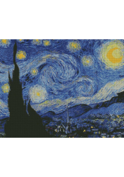 Diamentowa mozaika - Vincent van Gogh 40x50cm