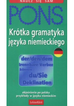 Krótka gramatyka języka niemieckiego