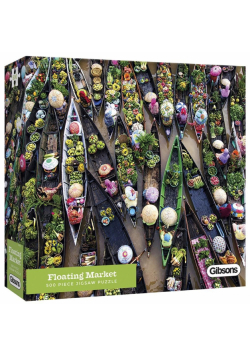 Puzzle 500 Pływający targ G3