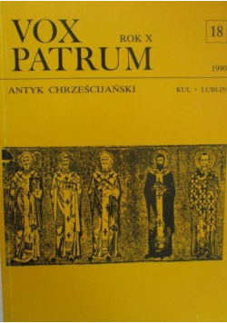 Vox Patrum Antyk Chrześcijański nr  18