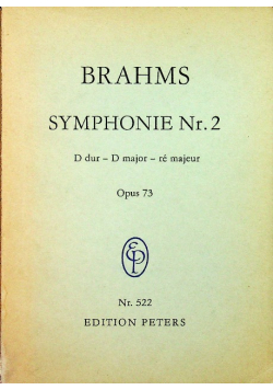 Symphonie Nr 2 Opus 73