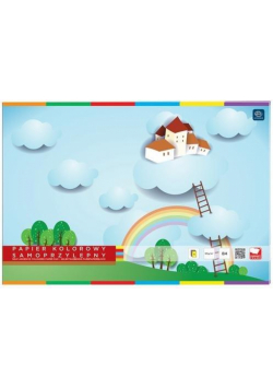Zeszyt papierów kolor samoprzylep. B4/8K (10szt)