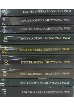 Encyklopedia muzyczna PWM 9 tomów