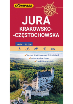 Jura Krakowsko-Częstochowska Mapa turystyczna 1:50 000
