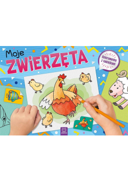 Moje zwierzęta. Kolorowanka z naklejkami