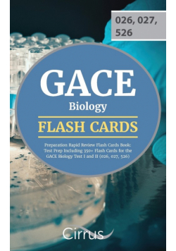 GACE Biology Preparation Rapid Review Flash Cards Book