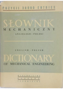 Skrócony słownik mechaniczny polsko angielski
