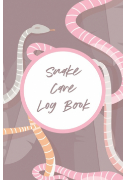 Snake Care Log Book