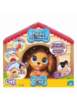 Little Live Pets. Piesek z domkiem