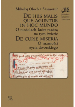 De hiis malis que aguentur in hoc mundo O niedolach, które rządzą na tym świecie, De curie miseria