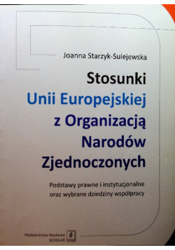 Stosunki Unii Europejskiej Z Organizacją Narodów Zjednoczonych