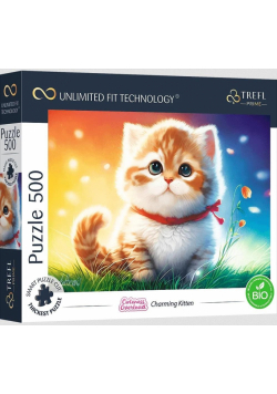 Puzzle 500 Charming Kitten TREFL