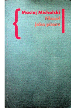 Filozof jako pisarz