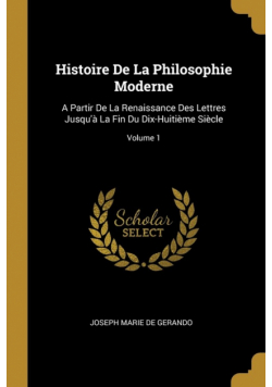 Histoire De La Philosophie Moderne