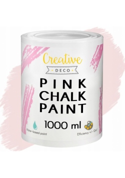 Farba kredowa różowa do drewna 1000ml