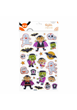 Naklejki metalizowane halloweenowe