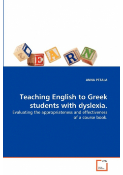 Teaching English to Greek students with dyslexia.