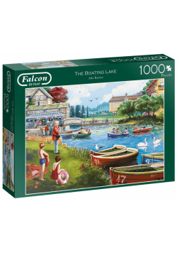 Puzzle 1000 Falcon Przystań nad jeziorem G3