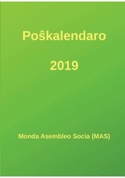 Poŝkalendaro 2019