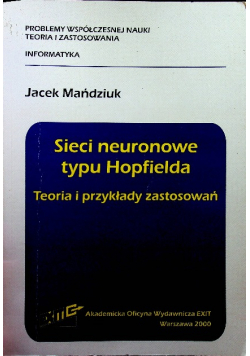Sieci neuronowe typu Hopfielda