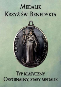 Medalik Krzyż św. Benedykta. Typ klasyczny
