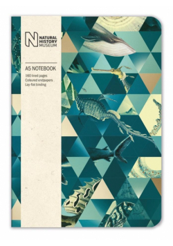 Notatnik ozdobny A5 Sealife 160 stron linia