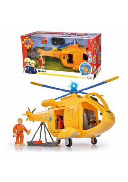 Strażak Sam Helikopter Wallaby z figurką
