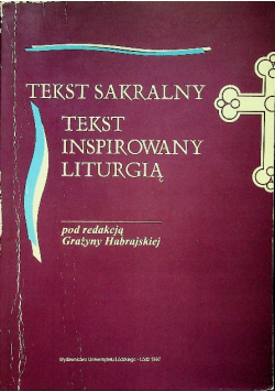 Tekst sakralny tekst inspirowany liturgią