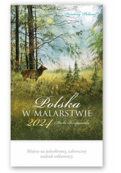 Kalendarz 2024 Reklamowy Polska w malarstwie