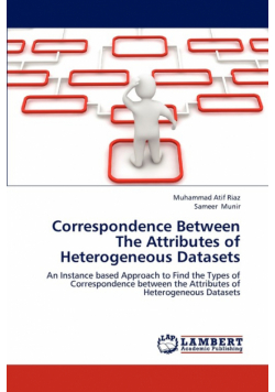 Correspondence Between The Attributes of Heterogeneous Datasets