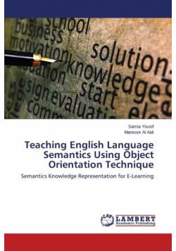 Teaching English Language Semantics Using Object Orientation Technique