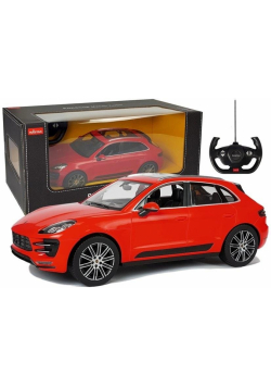 Auto R/C Porsche Macan Turbo Rastar 1:14 czerwone