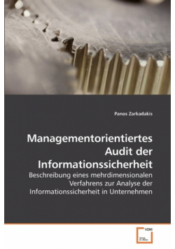 Managementorientiertes Audit der Informationssicherheit