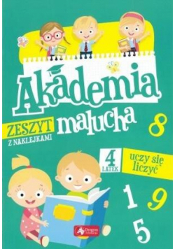 Akademia malucha. 4-latek uczy się liczyć