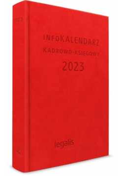 infoKALENDARZ kadrowo-księgowy 2023