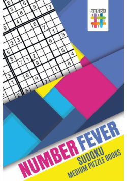 Number Fever | Sudoku Medium Puzzle Books