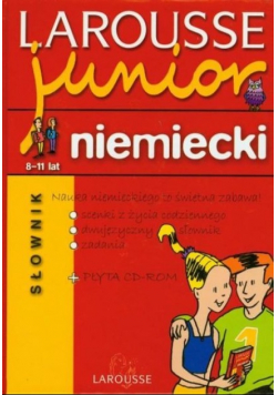 Słownik Junior niemiecki 8 - 11 lat z CD