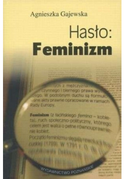Hasło Feminizm